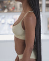 BASERANGE SOFT Collection Wire-Free Bamboo Fiber and Cotton Bras, France BAS-BRSO-BL-AU25-PIER GREEN
